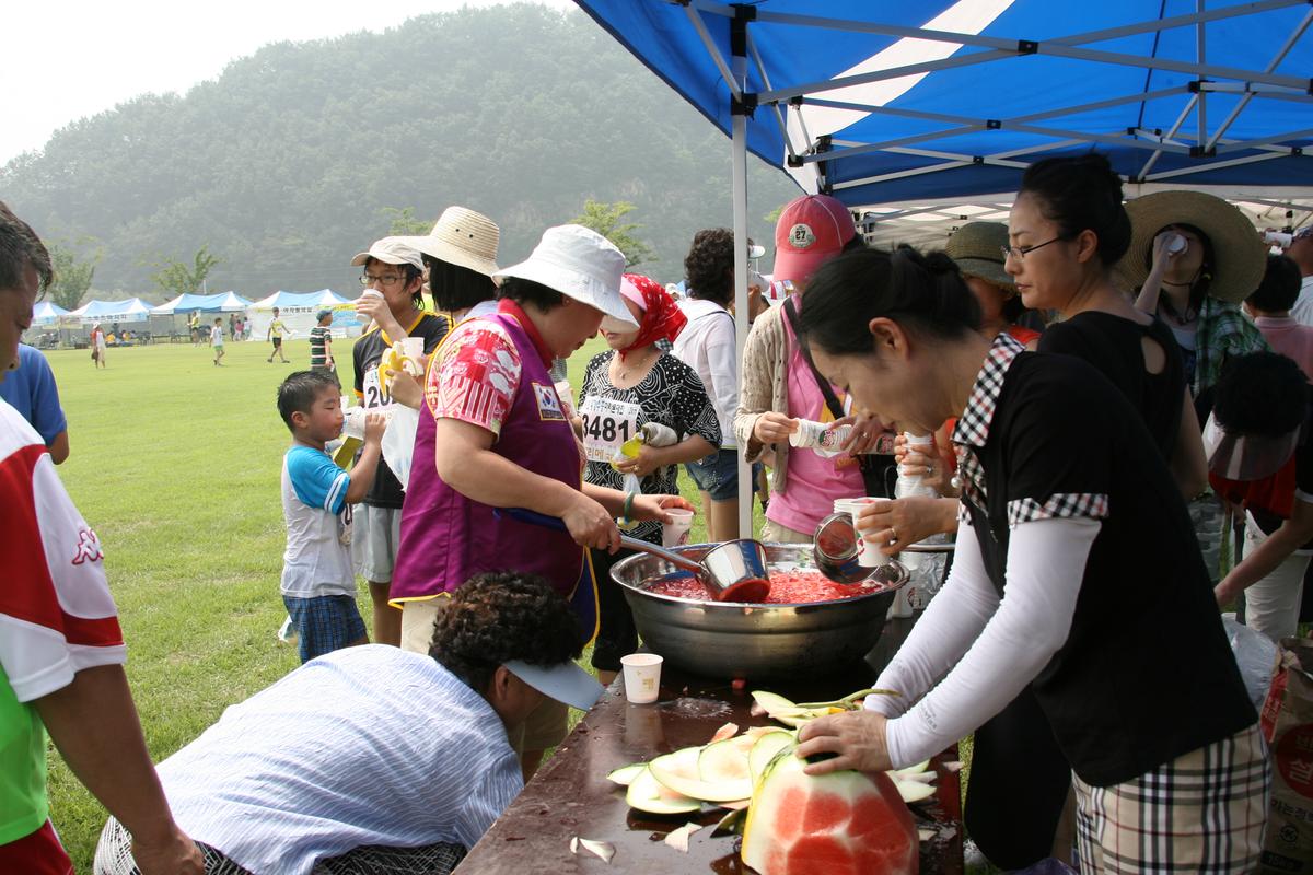 황강수중마라톤대회