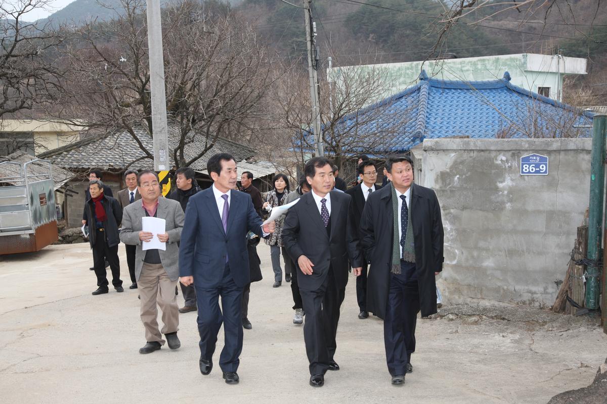 농어촌마을 리모델링 시범사업 평가단 방문