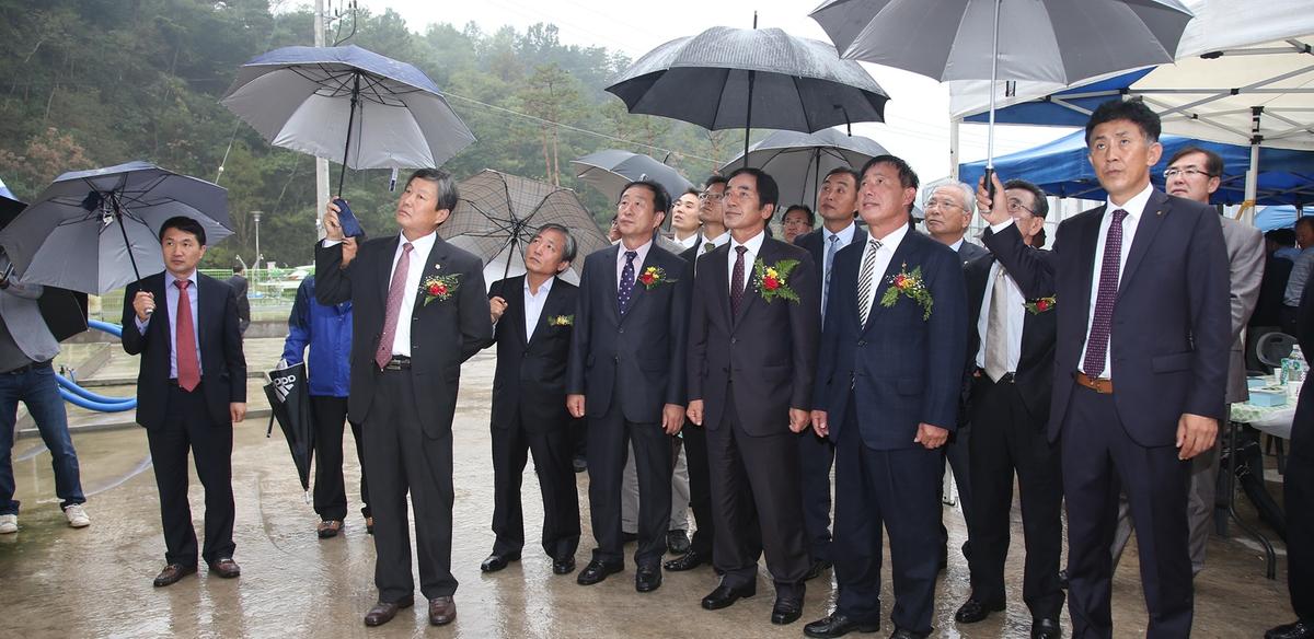초록자원화센터 준공식
