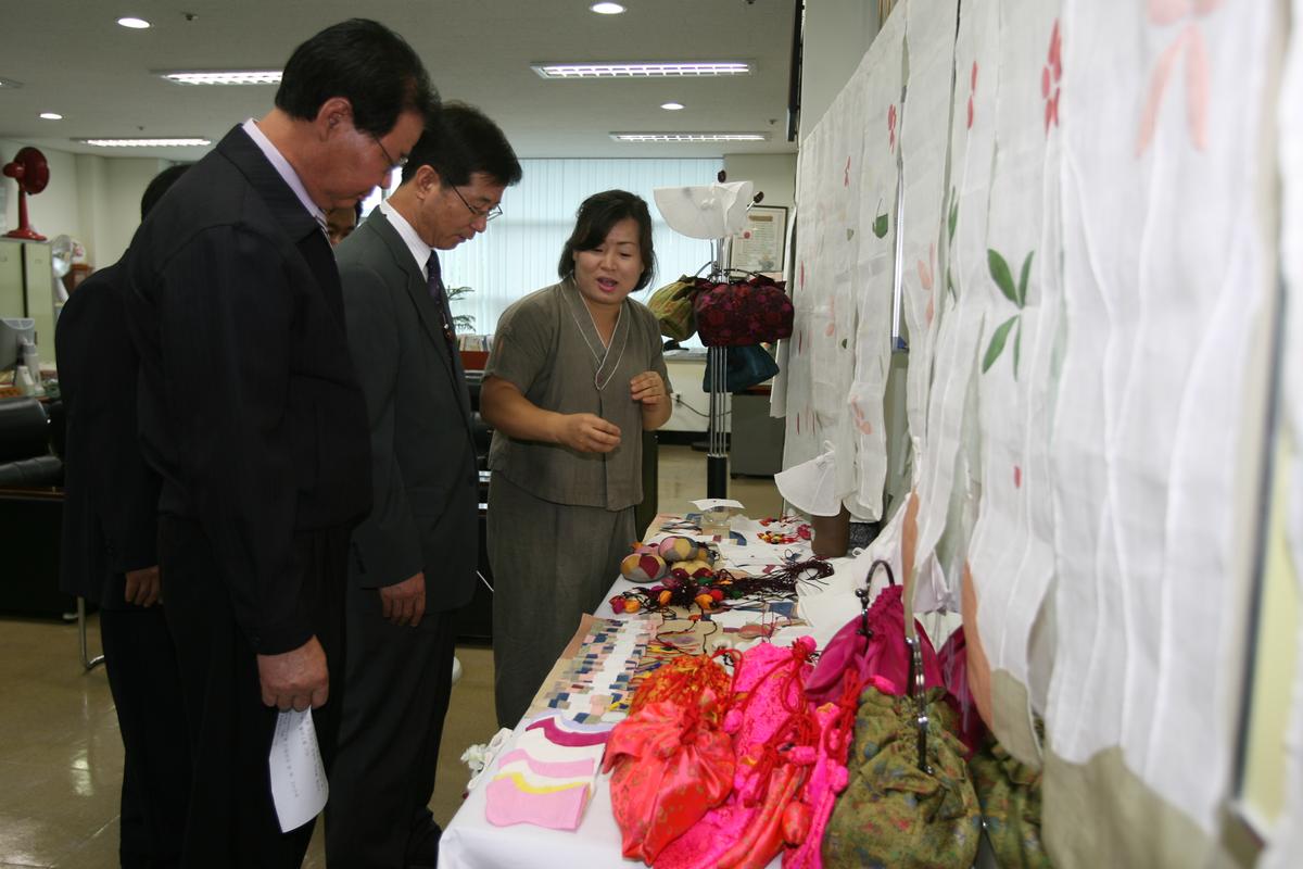 합천군 여성 장애인 기능습득 규방공예교육