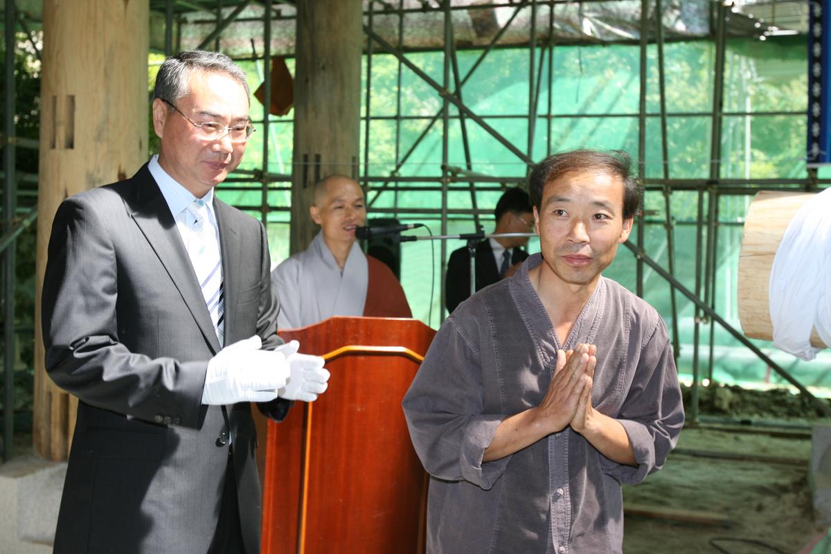 가야산 해인사 대비로전 사량법회