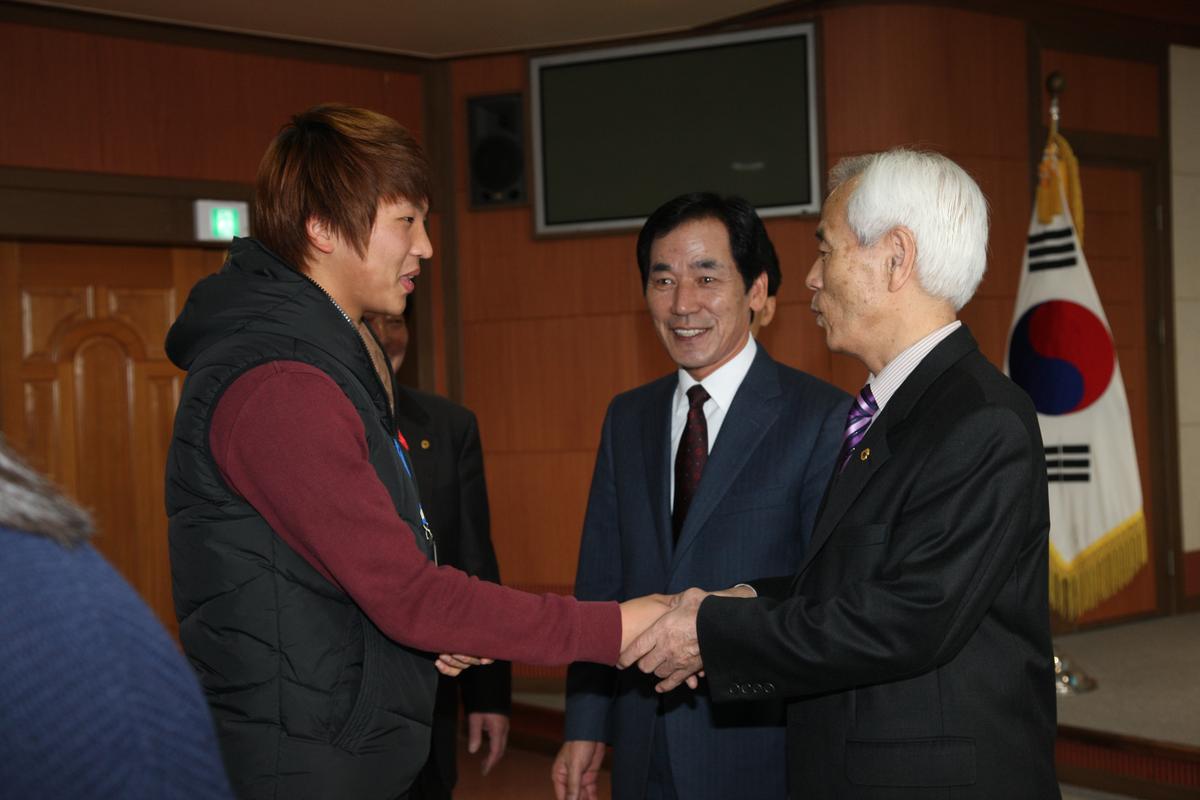 2012년 장학증서 전달식