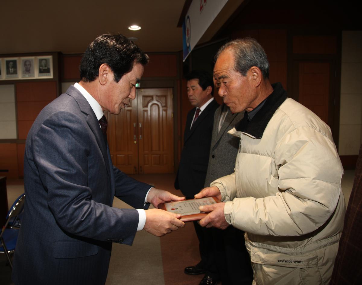 면정보고및 기관사회단체장과의 간담회
