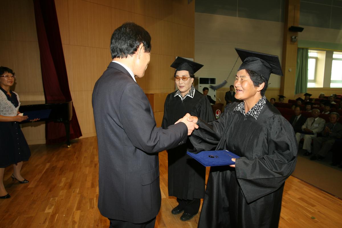 2007년한문대학 수료식3