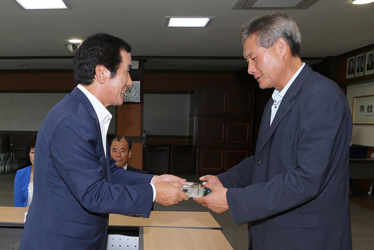 2013년 퇴임식