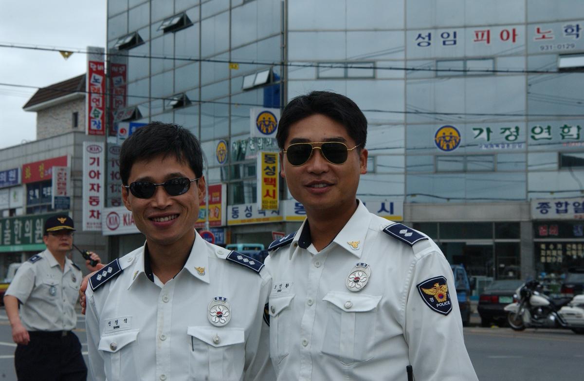 이경해엸 정신계승! 한미FTA저지 시위