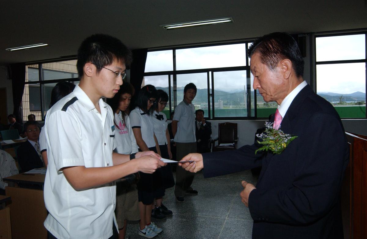 2006년도2학기 장학금지급식