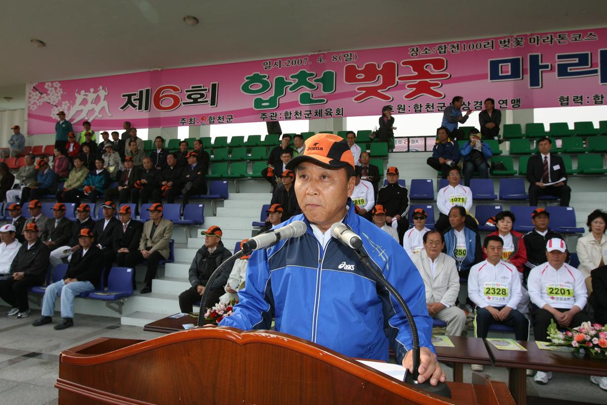제6회 합천 벚꽃 마라톤대회