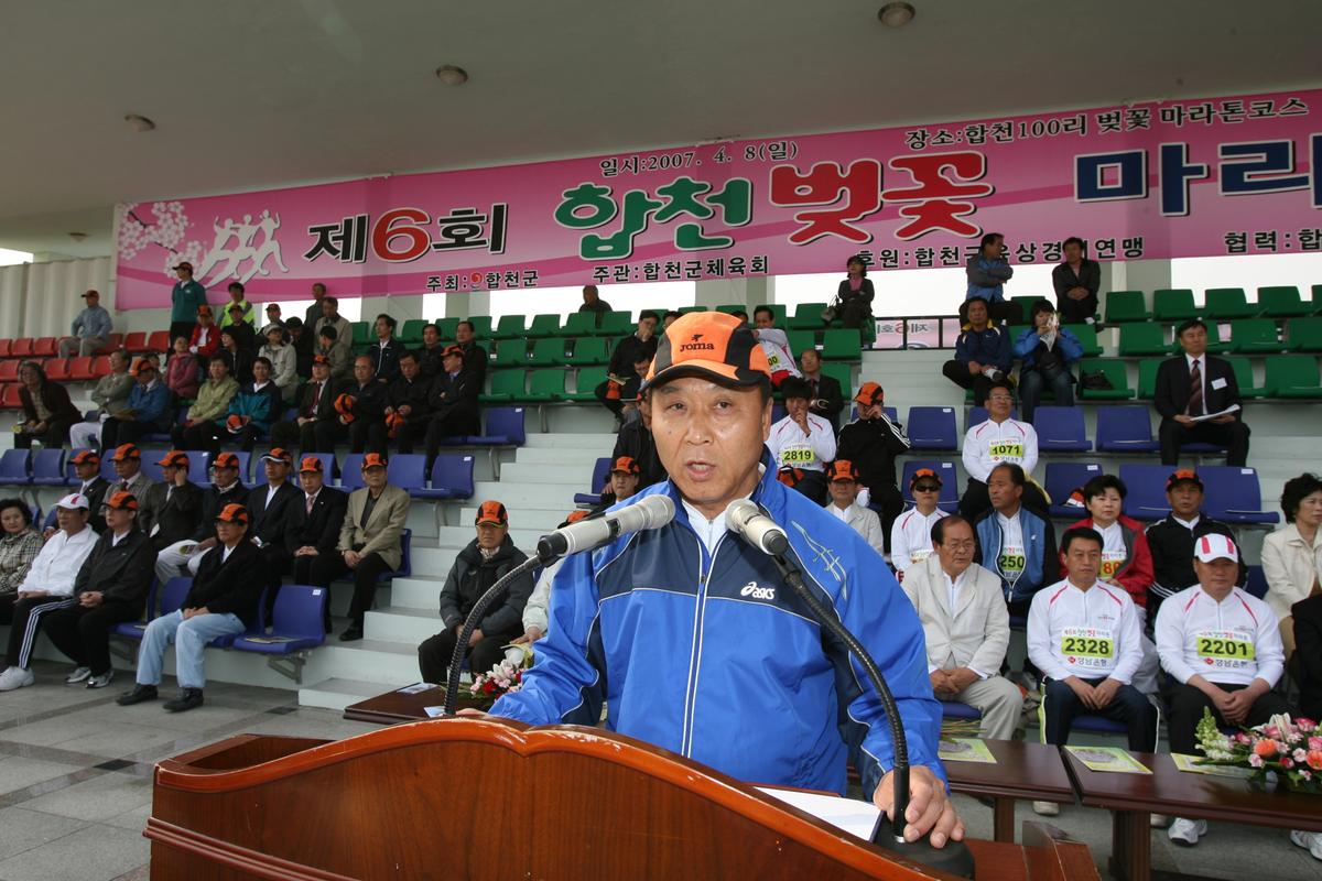 제6회 합천 벚꽃 마라톤대회