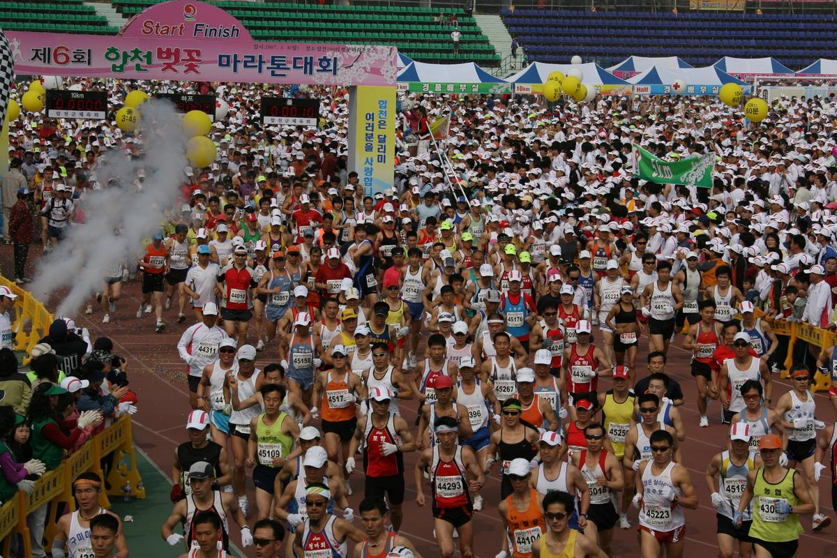 제6회 합천 벚꽃축제 마라톤대회