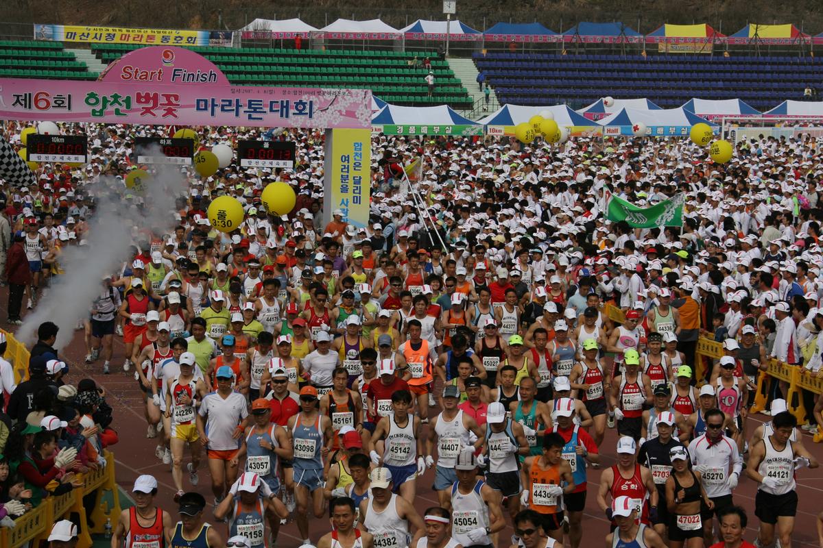제6회 합천 벚꽃축제 마라톤대회