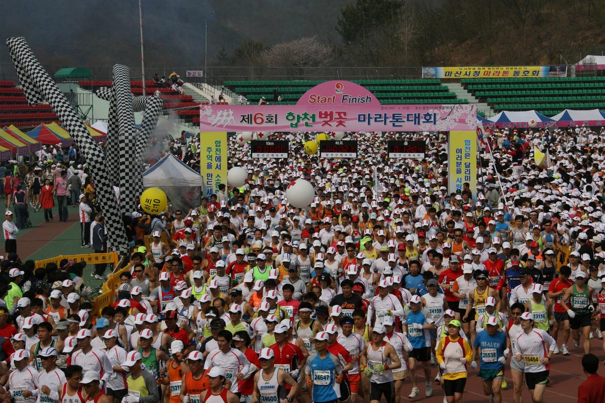 제6회 합천 벚꽃축제 마라톤대회
