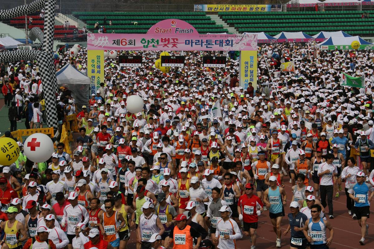 제6회 합천 벚꽃축제 마라톤대회