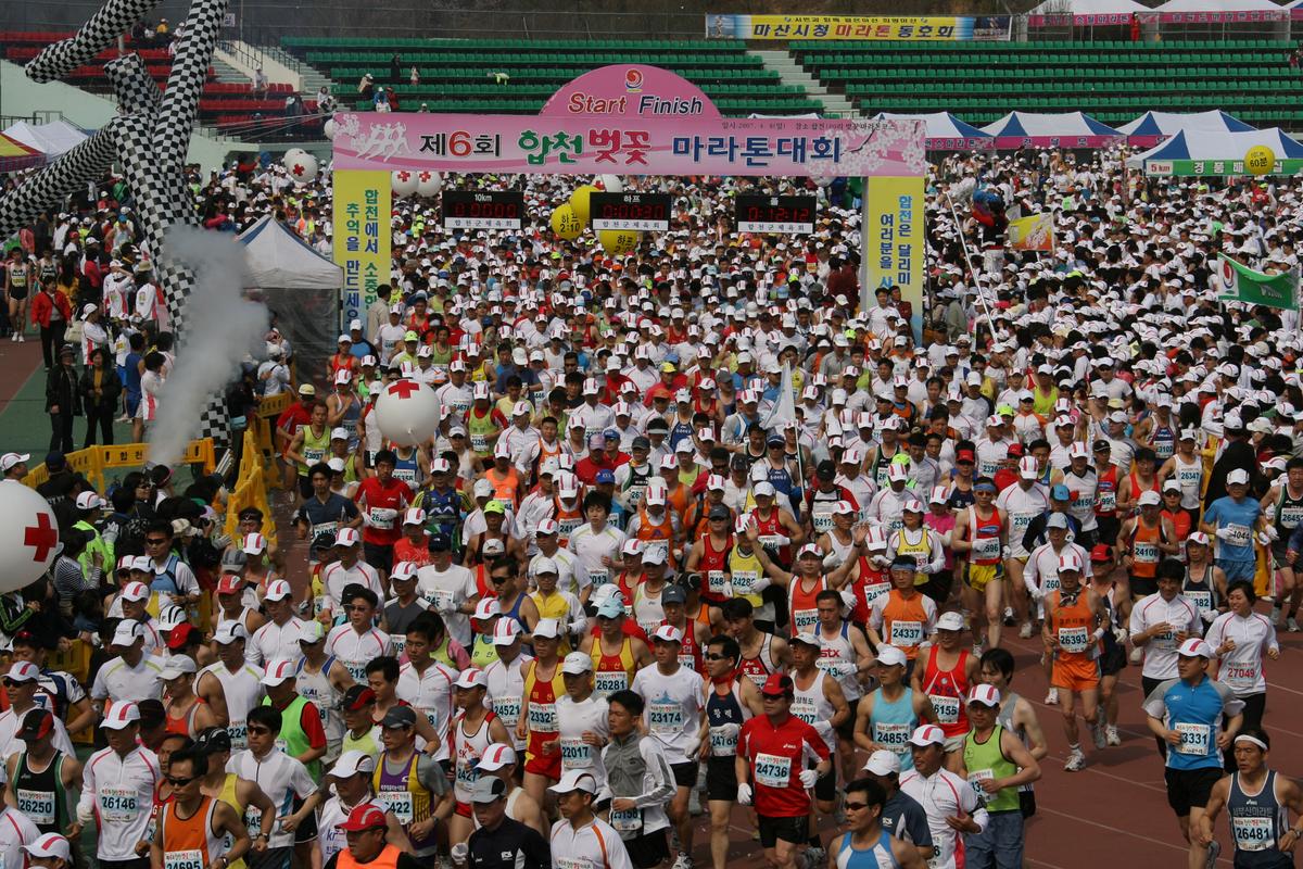 제6회 합천 벚꽃축제 마라톤대회