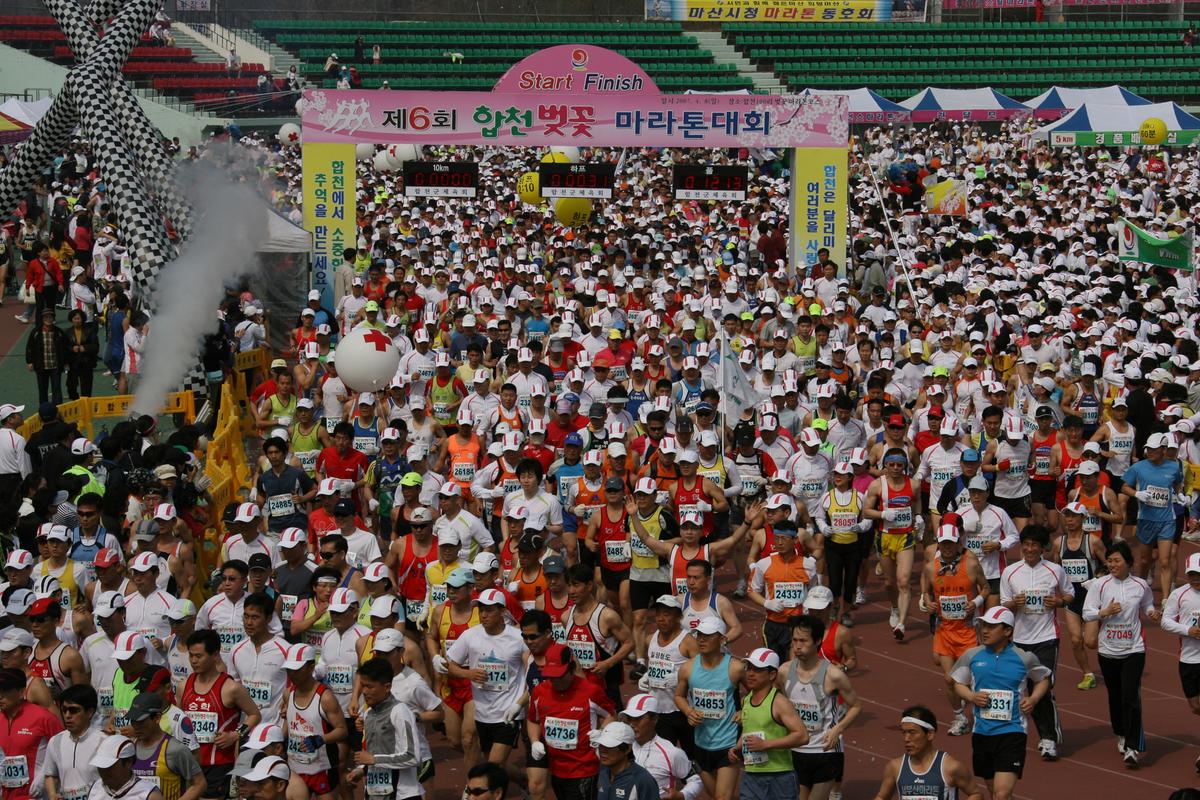 제6회 합천 벚꽃축제 마라톤대회