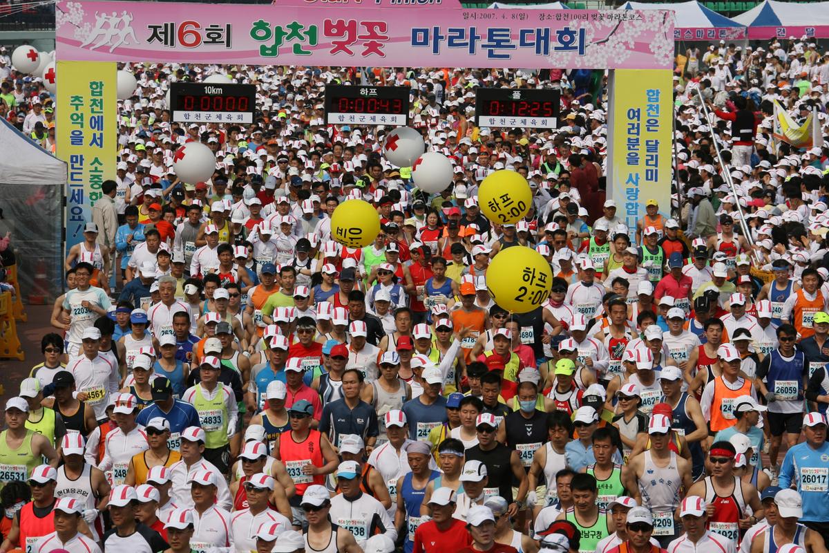 제6회 합천 벚꽃축제 마라톤대회