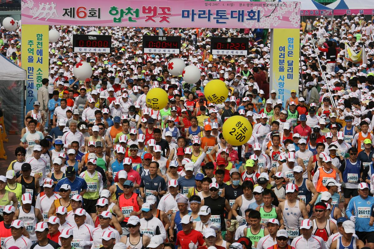 제6회 합천 벚꽃축제 마라톤대회