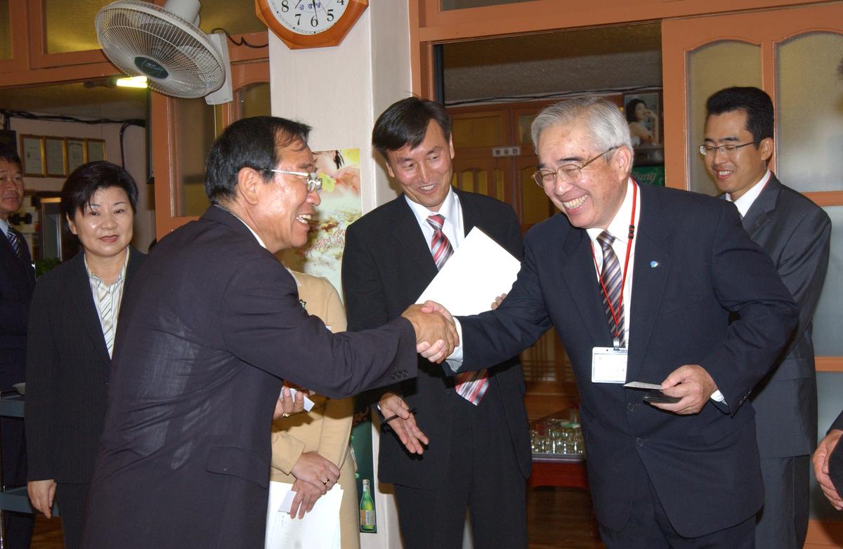 2006일본 교류 식사