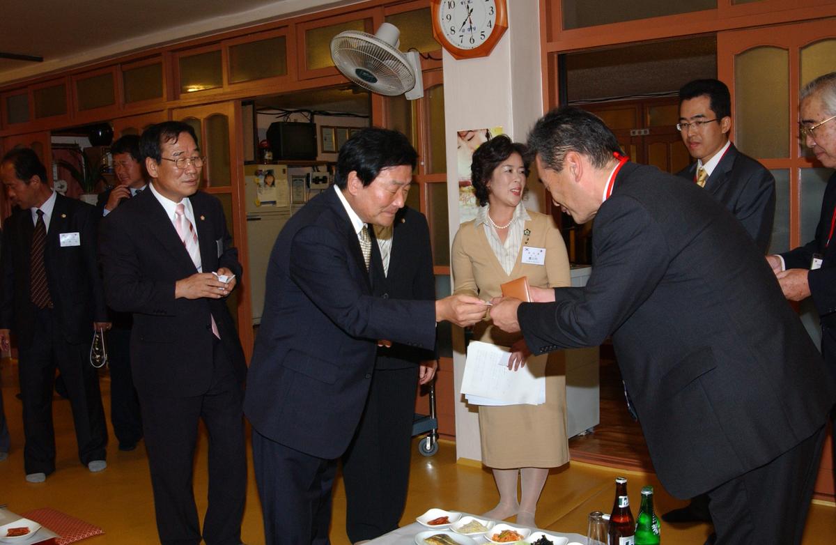 2006일본 교류 식사