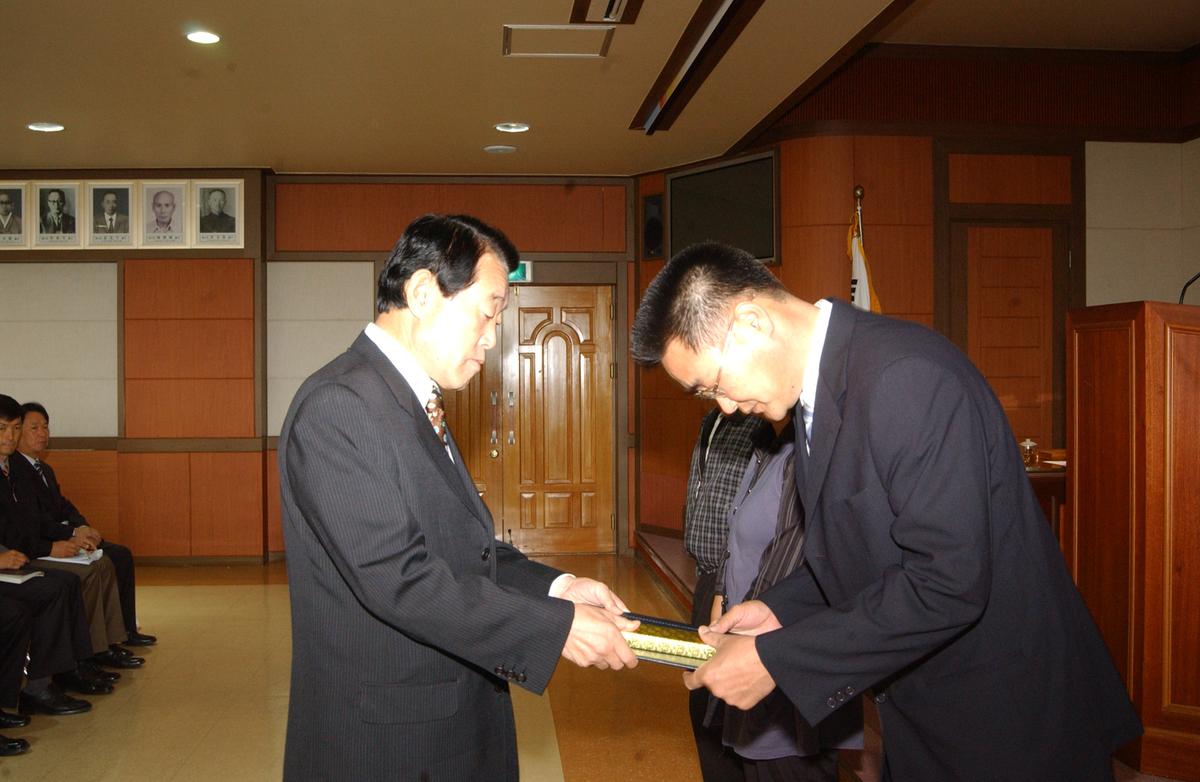 2007년11월 정례조회