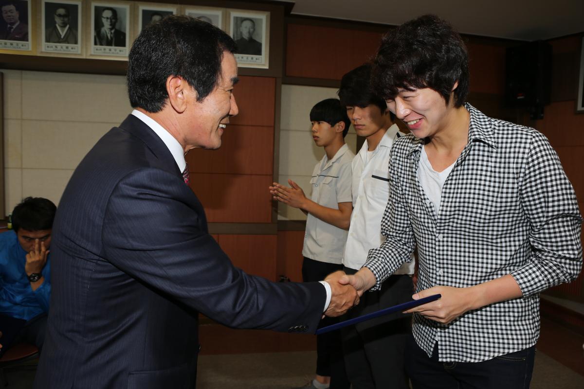 제52회 경남도민체육대회 합천군 선수단 해단식
