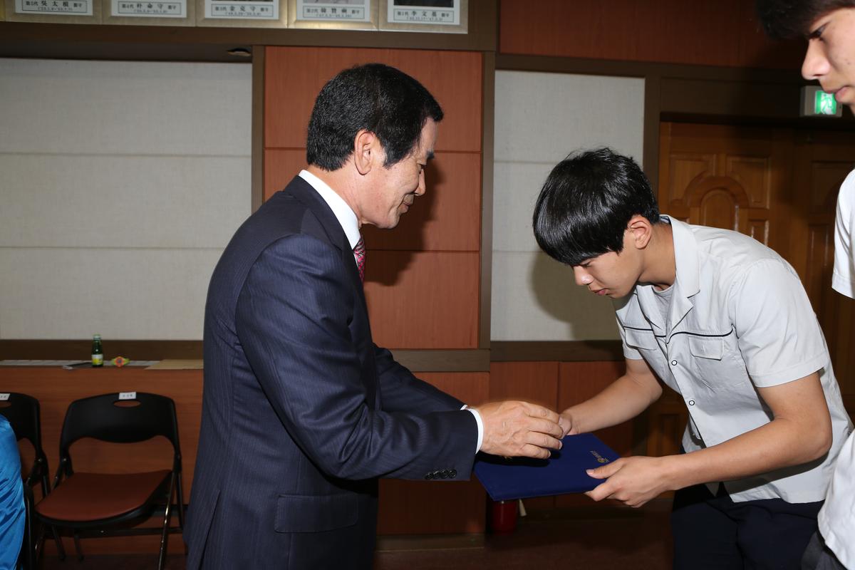 제52회 경남도민체육대회 합천군 선수단 해단식