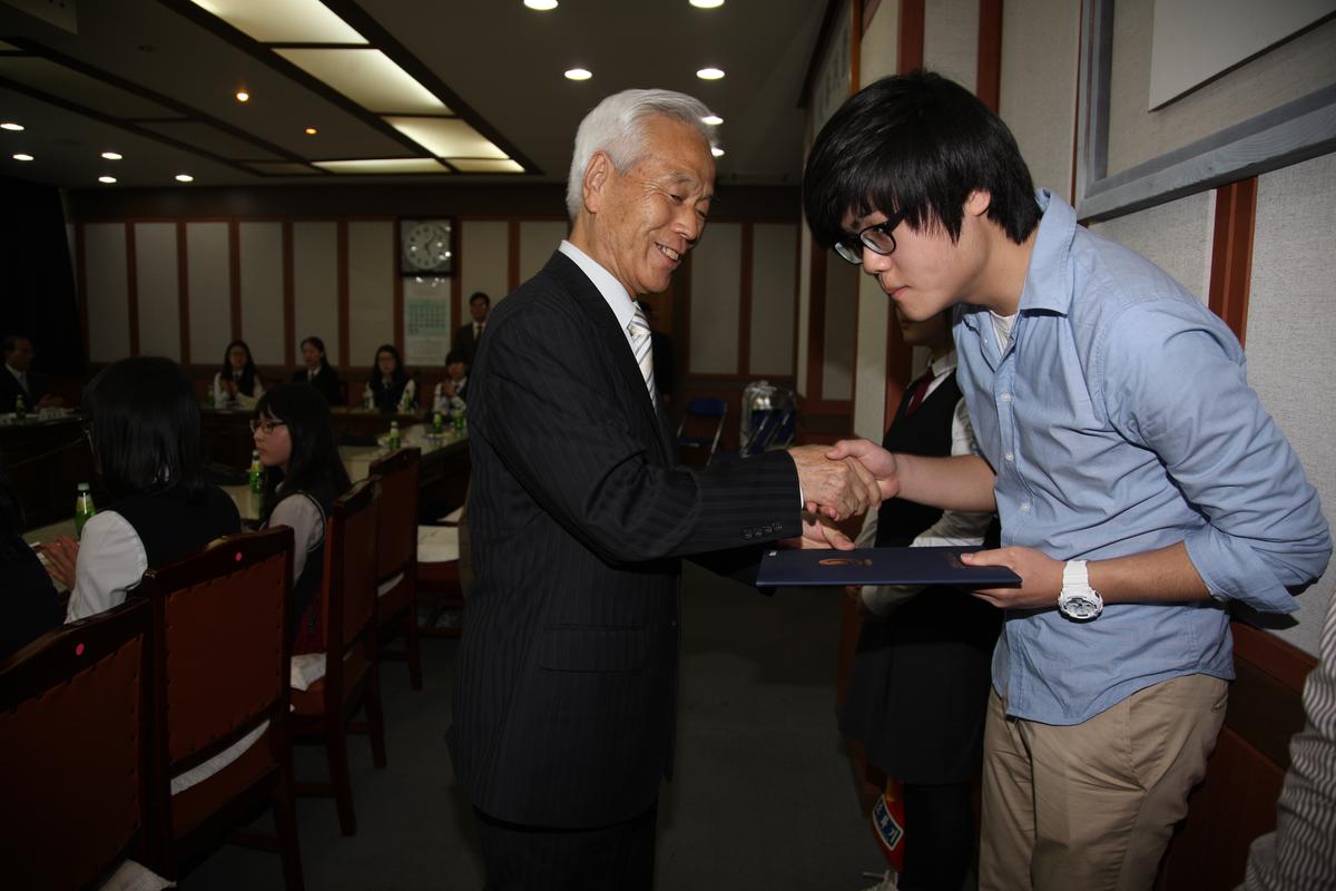 2012 제2회 장학증서 전달식