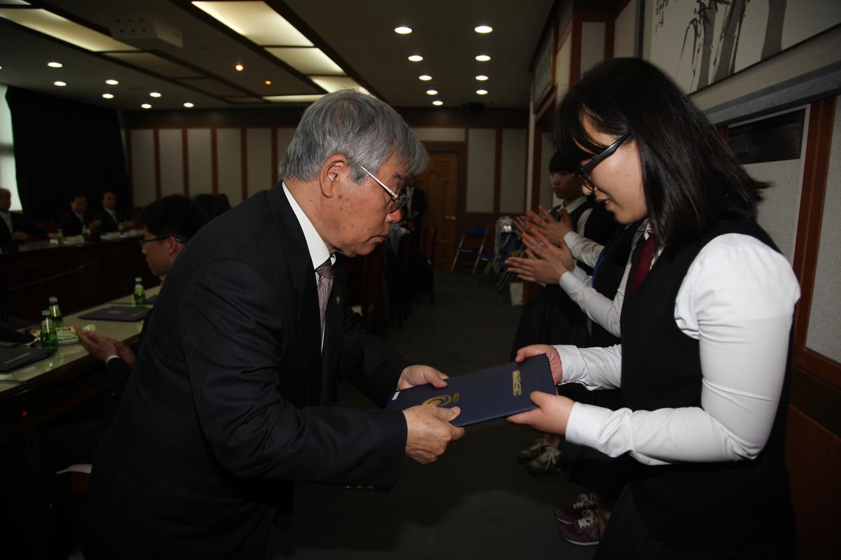 2012 제2회 장학증서 전달식