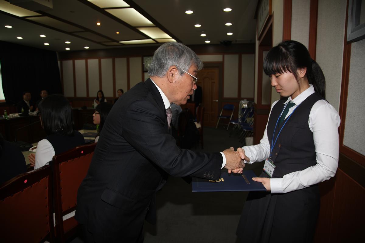 2012 제2회 장학증서 전달식