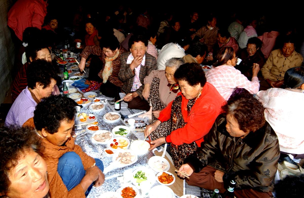 덕곡면 노인 경로위안 잔치