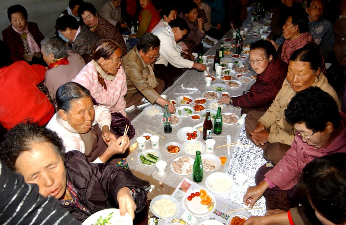 덕곡면 노인 경로위안 잔치