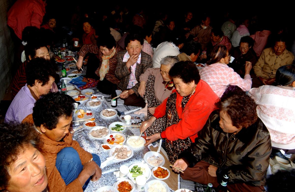 덕곡면 노인 경로위안 잔치