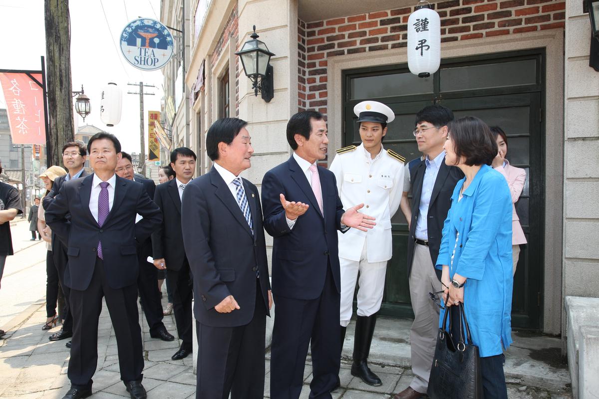 드라마촬영 세트장