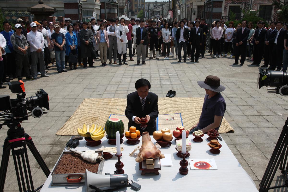 드라마촬영 세트장