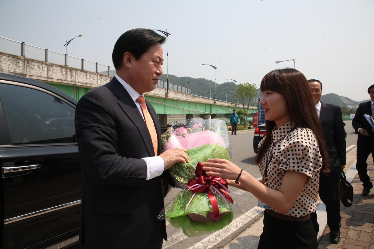 김두관도지사 방문