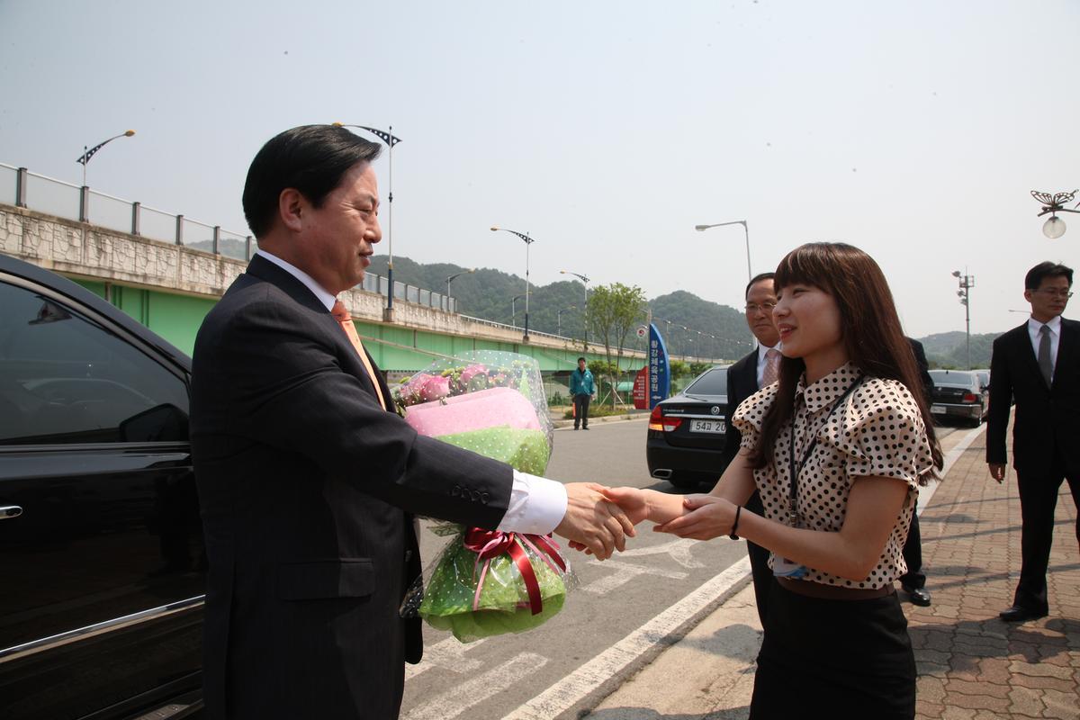 김두관도지사 방문