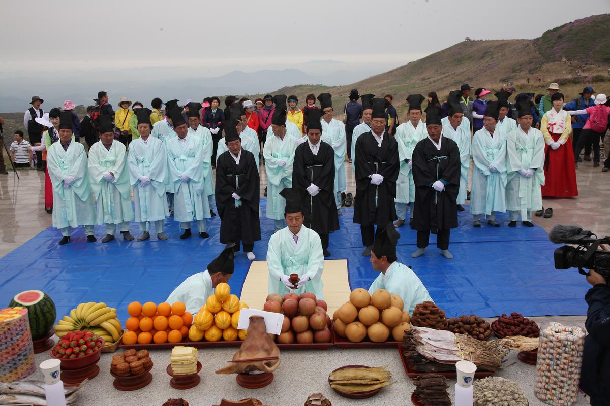 2012 황매산 쩔쭉재레