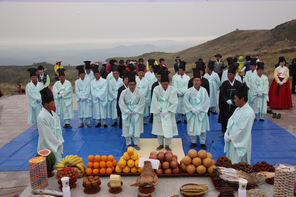 2012 황매산 쩔쭉재레