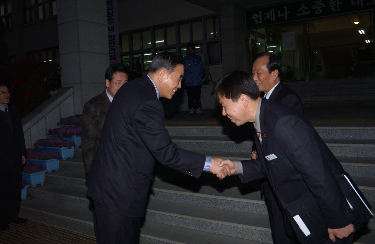 권영기 2군 사령관 초청 합천군 기관사회 단체장과의 간담회