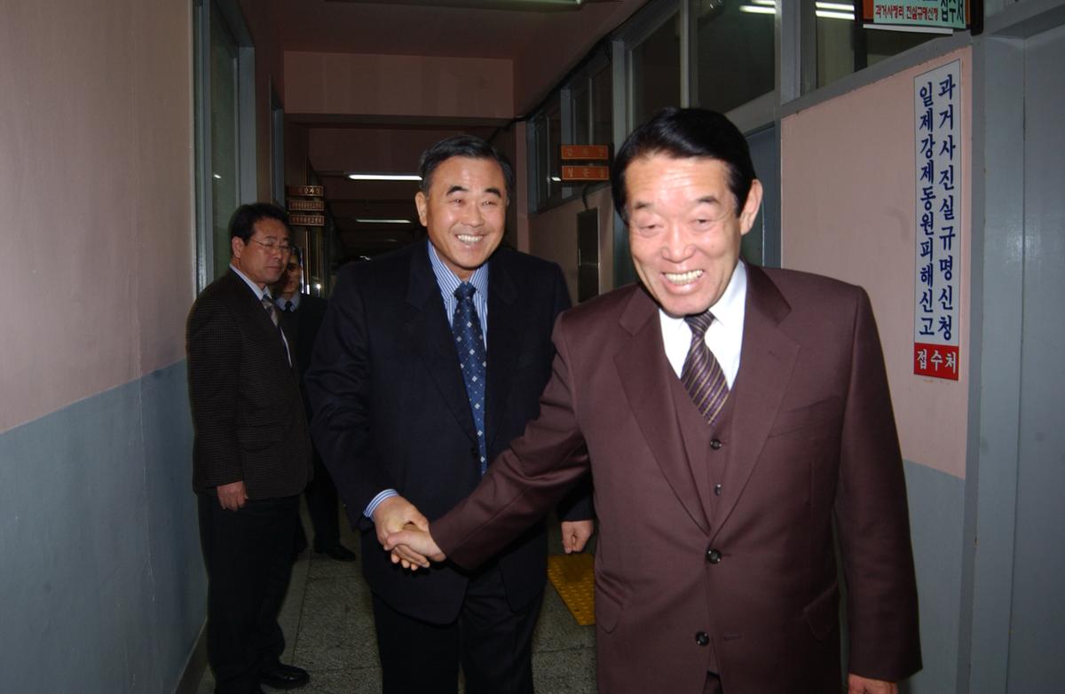 권영기 2군 사령관 초청 합천군 기관사회 단체장과의 간담회