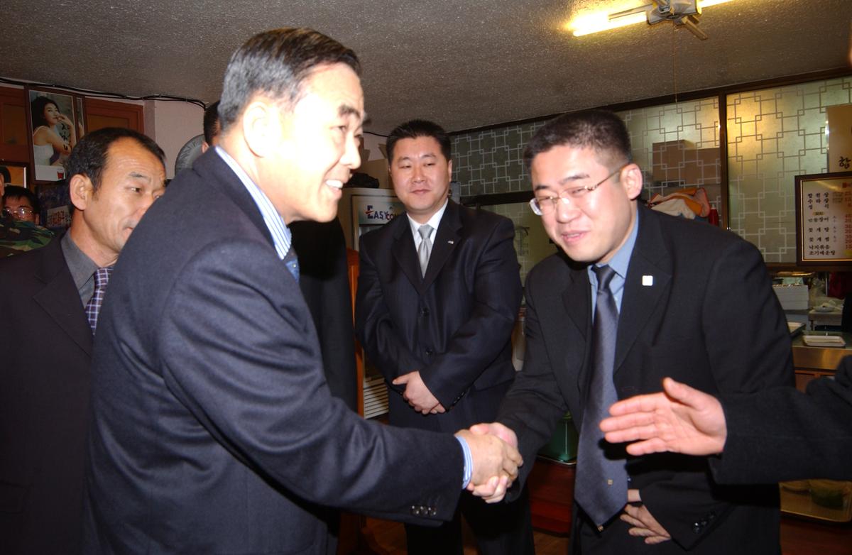 권영기 2군 사령관 초청 합천군 기관사회 단체장과의 간담회