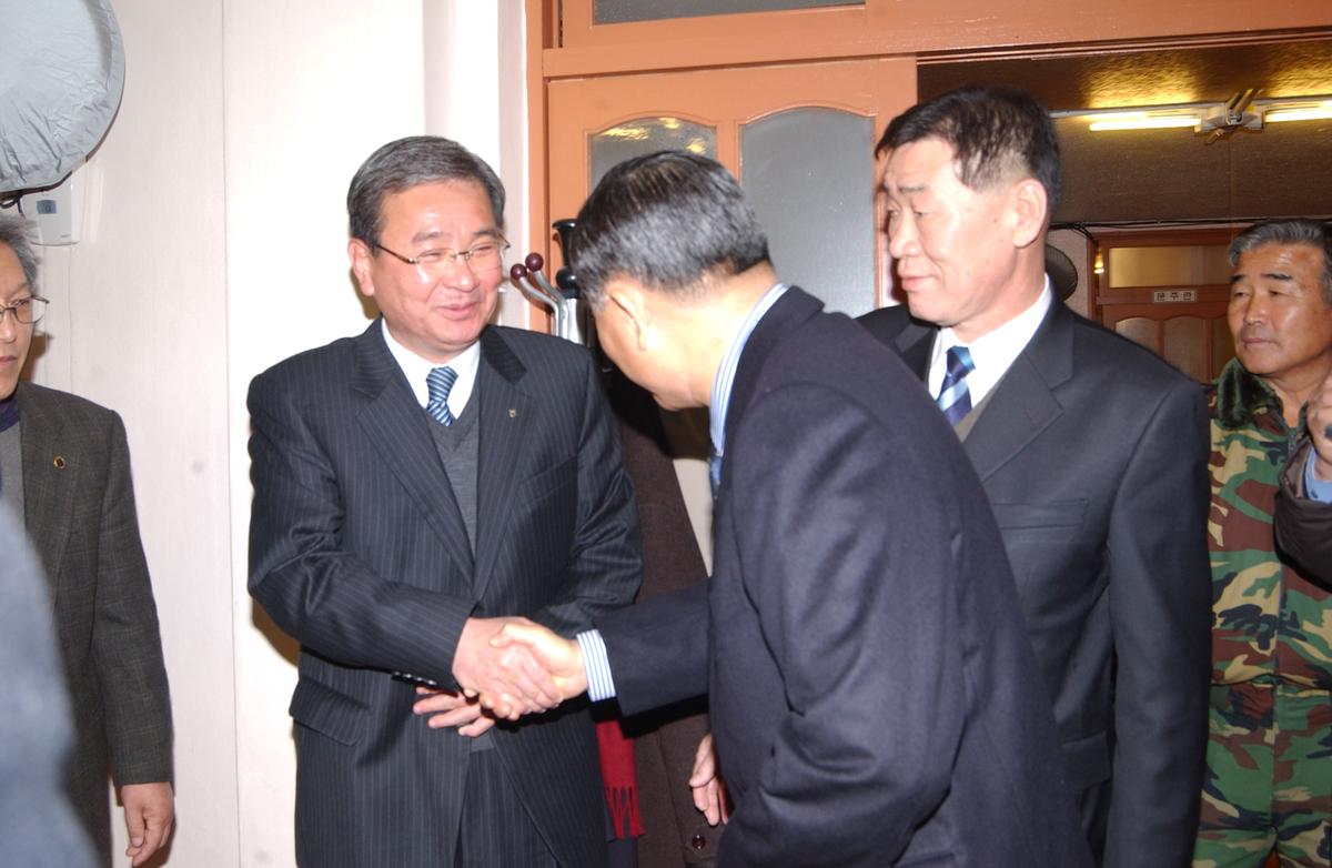 권영기 2군 사령관 초청 합천군 기관사회 단체장과의 간담회