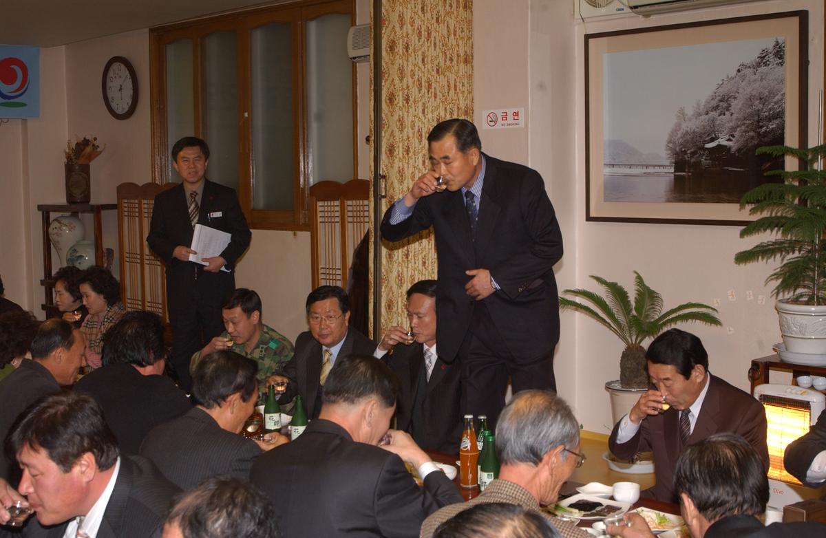 권영기 2군 사령관 초청 합천군 기관사회 단체장과의 간담회