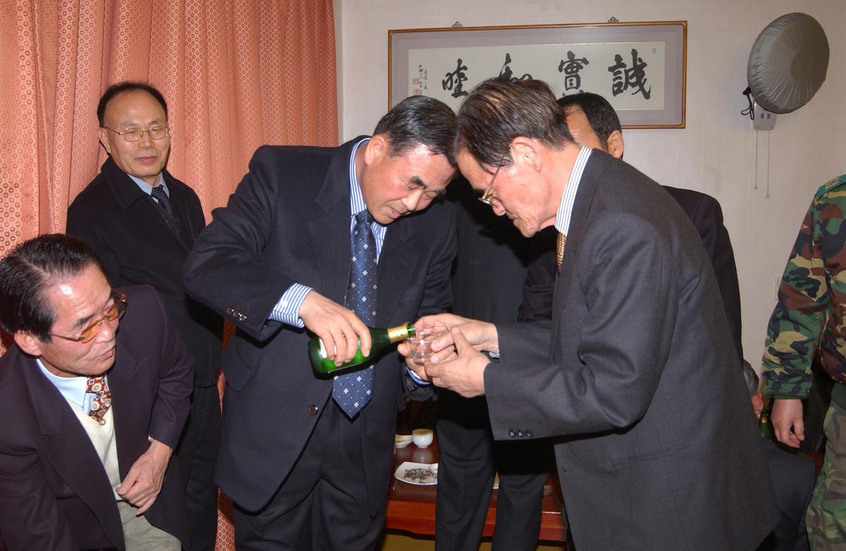 권영기 2군 사령관 초청 합천군 기관사회 단체장과의 간담회