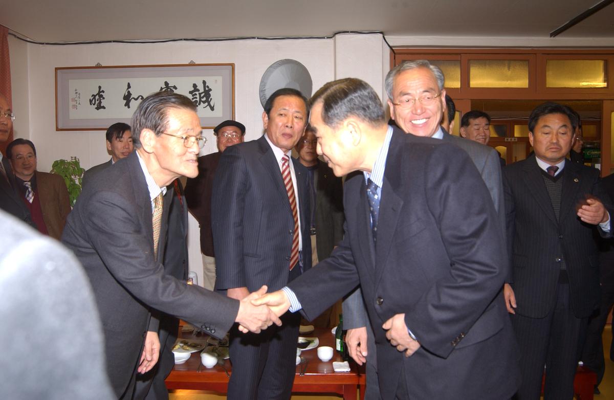 권영기 2군 사령관 초청 합천군 기관사회 단체장과의 간담회