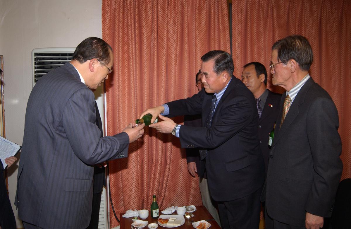 권영기 2군 사령관 초청 합천군 기관사회 단체장과의 간담회