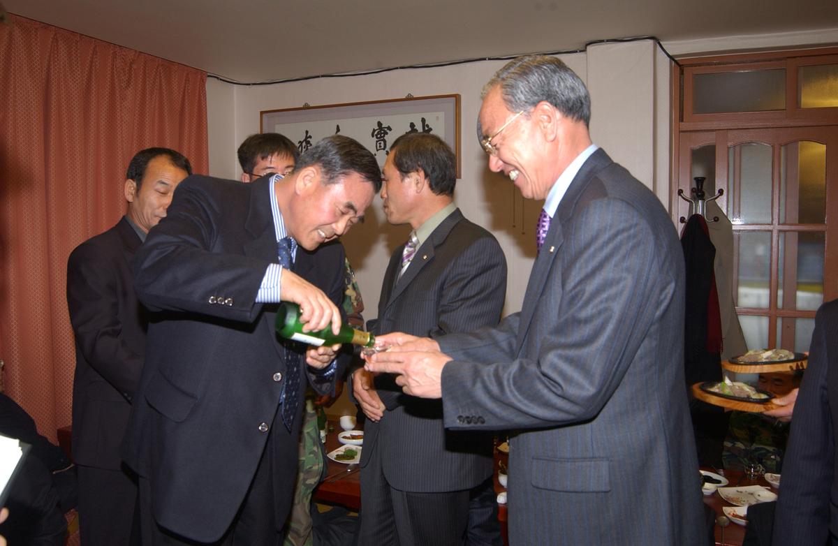 권영기 2군 사령관 초청 합천군 기관사회 단체장과의 간담회