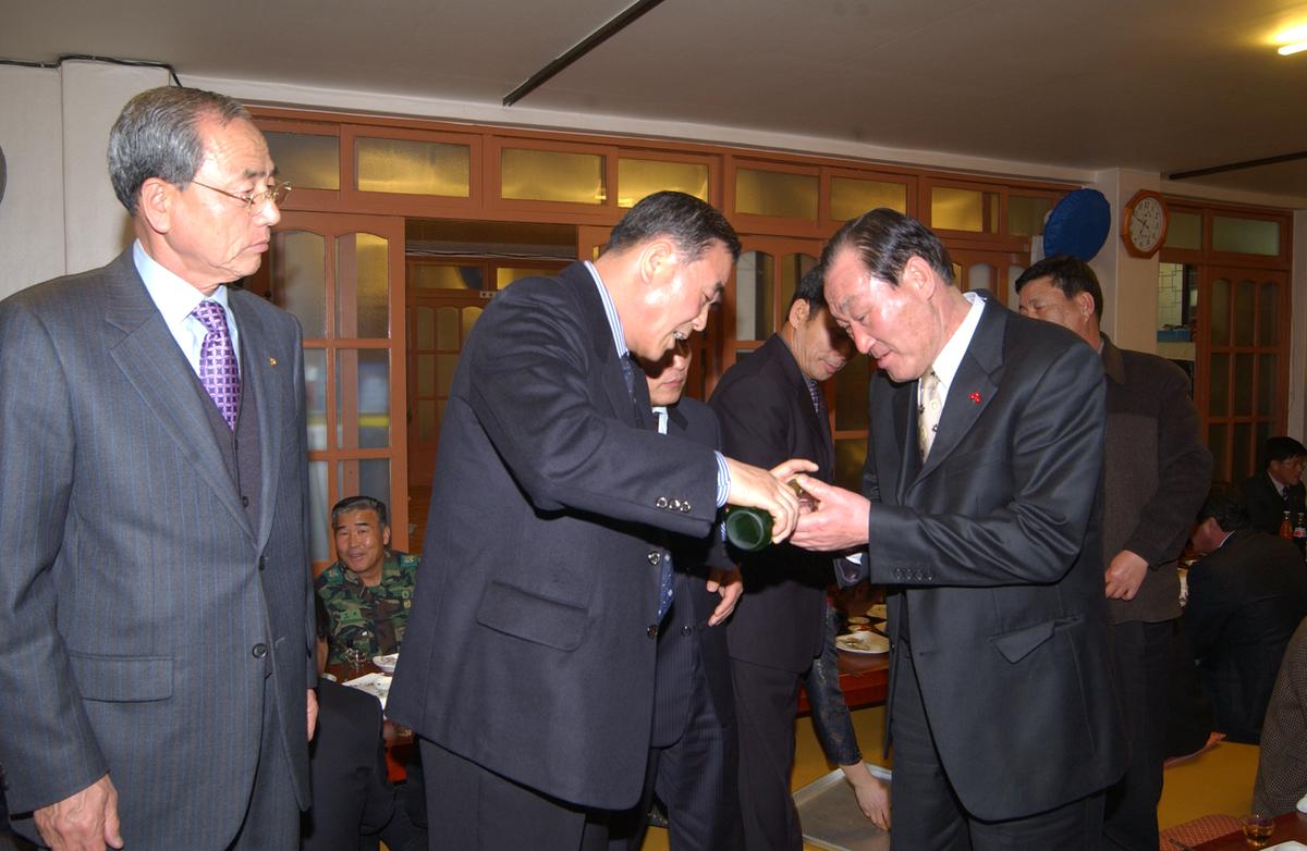 권영기 2군 사령관 초청 합천군 기관사회 단체장과의 간담회