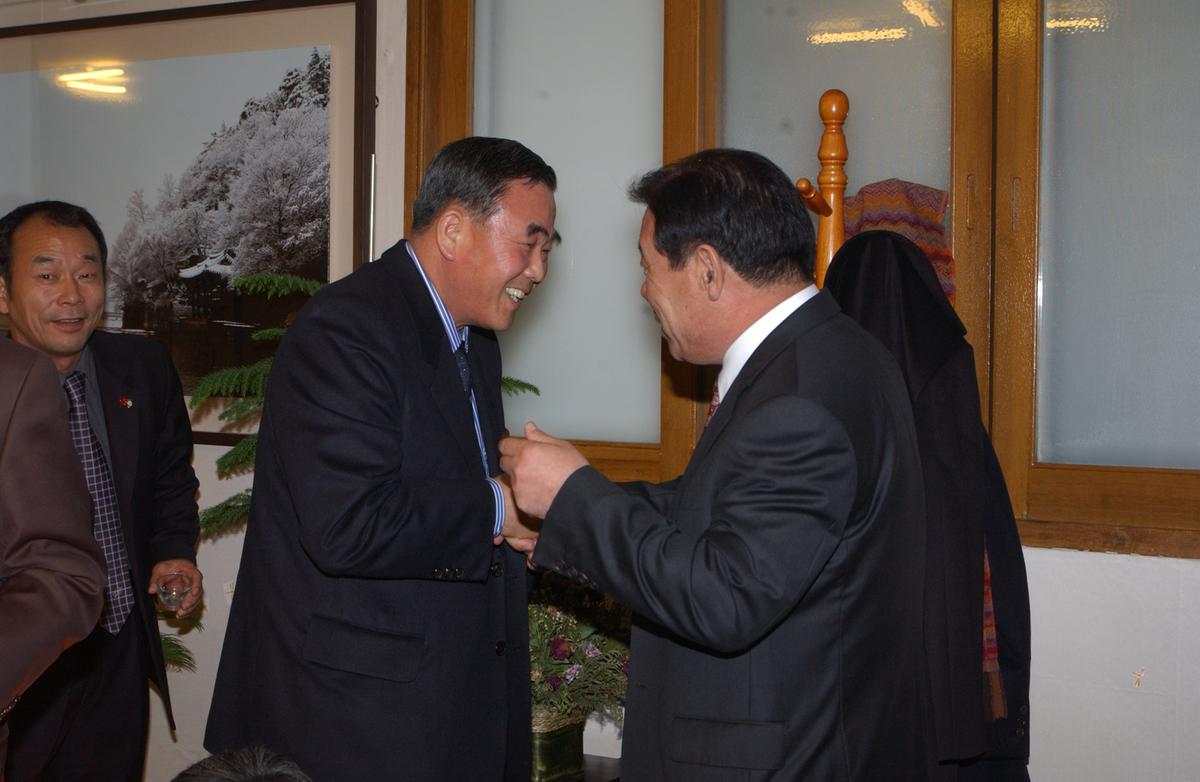 권영기 2군 사령관 초청 합천군 기관사회 단체장과의 간담회