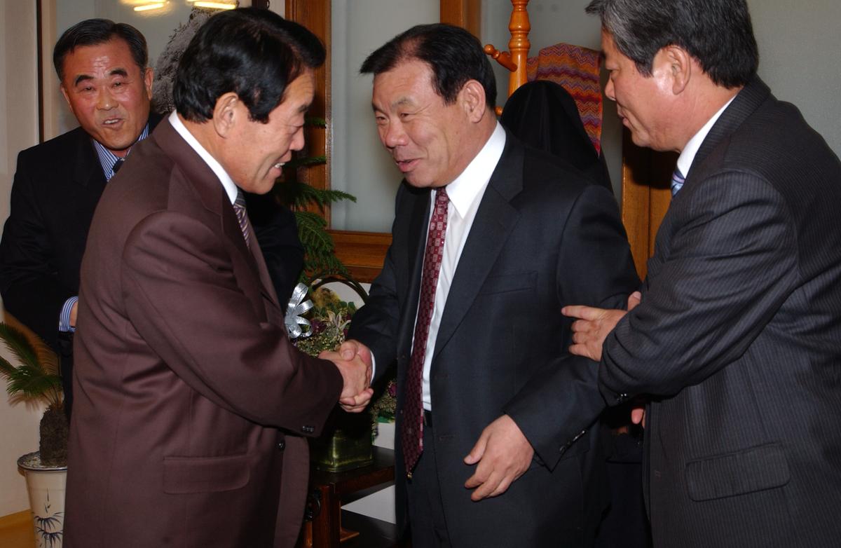 권영기 2군 사령관 초청 합천군 기관사회 단체장과의 간담회